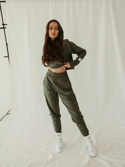 The Pullover Hoodie + Jogger Set - Sage