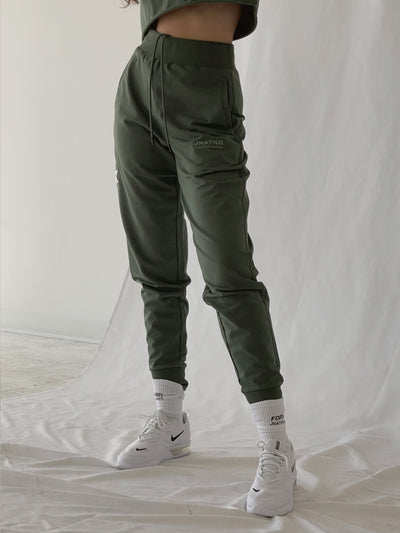 sage green jogger sweat pant